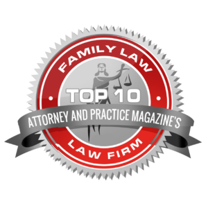 Attorney and practice magazine's Family Law Top 10 Law Firm